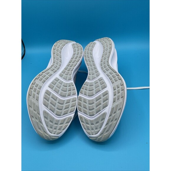 Nike Women's Downshifter 11 White/Green Glow Running Shoes - Size 8.5 - Picture 6 of 9